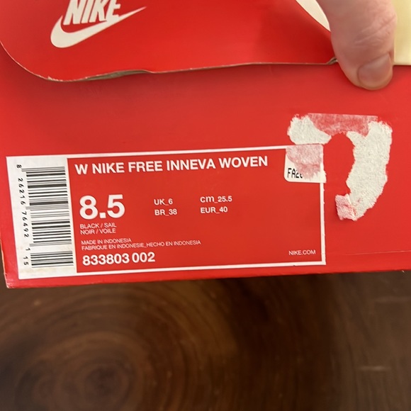 Nike Free Inneva Woven ( Black & White) - Picture 11 of 11